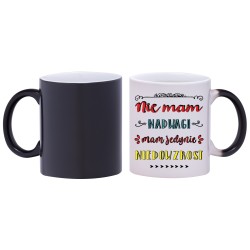 kubek magiczny śmieszne napisy prezent w490