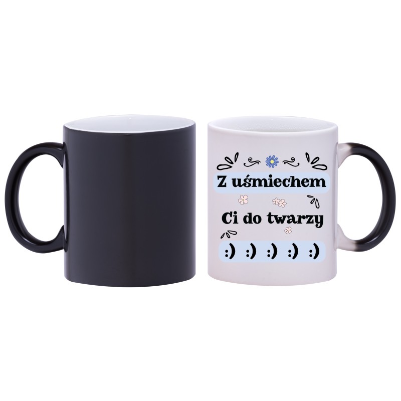 kubek magiczny śmieszne napisy prezent w623