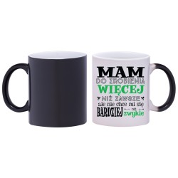 kubek magiczny śmieszne napisy prezent w625