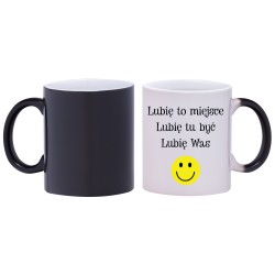 kubek magiczny śmieszne napisy prezent w634