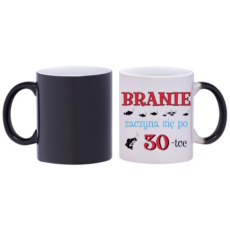 kubek magiczny na 30 urodziny prezent gratis w603