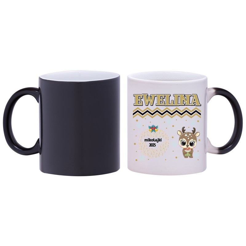 kubek magiczny mikołaj prezent w675