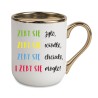 KUBEK KUBKI ZŁOTY RANT UCHO ŚMIESZNY ZABAWNY NAPIS PREZENT W399