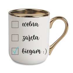 KUBEK KUBKI ZŁOTY RANT UCHO ŚMIESZNY ZABAWNY NAPIS PREZENT W467