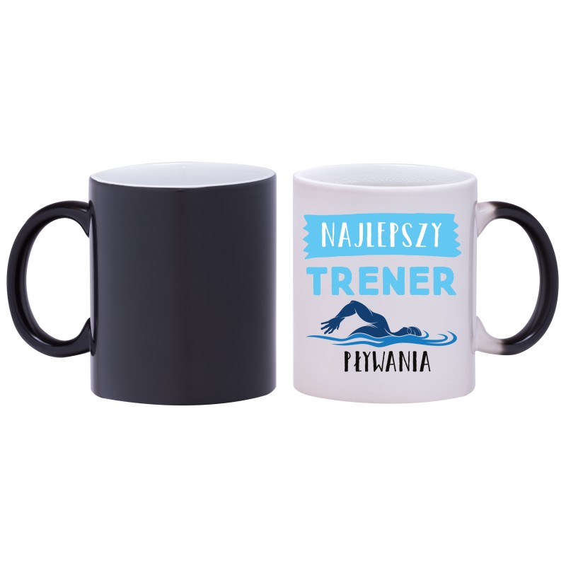 kubek magiczny trener pływania prezent w594