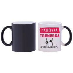 kubek magiczny trenerka gimnastyki artystycznej prezent w685