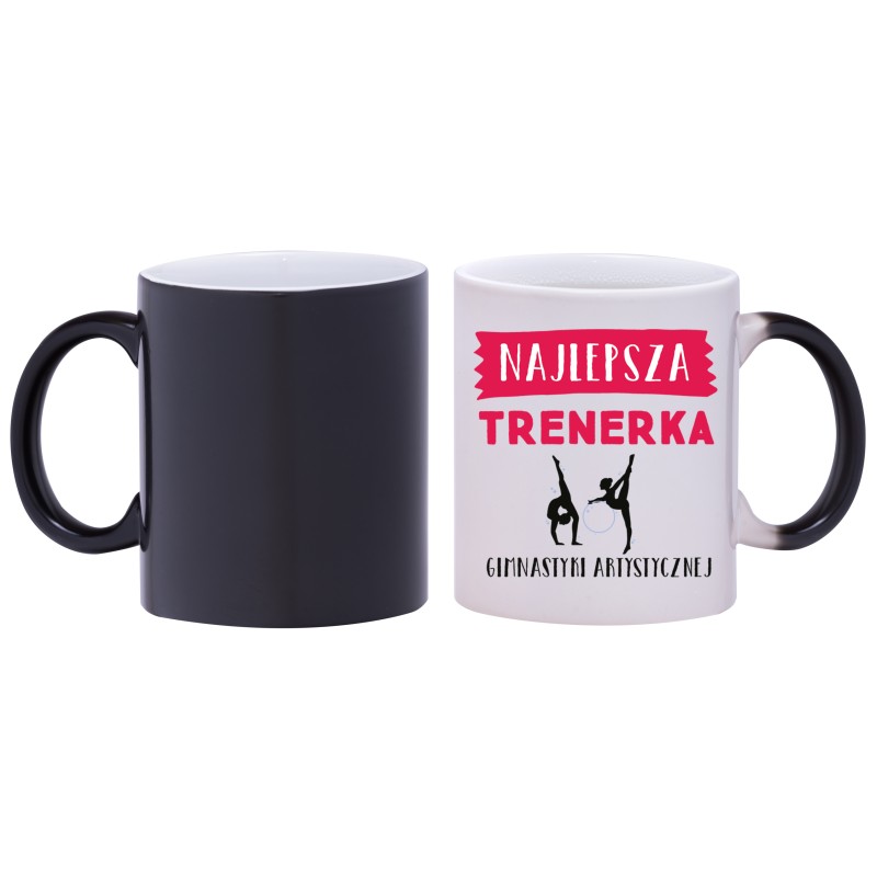 kubek magiczny trenerka gimnastyki artystycznej prezent w685