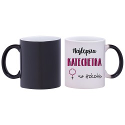 kubek magiczny najlepsza katechetka w szkole prezent w298