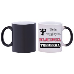 kubek magiczny najlepsza trenerka prezent w656