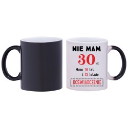kubek magiczny na 20 30 40 50 60 70 80 urodziny prezent w160