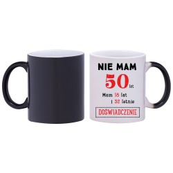 kubek magiczny na 20 30 40 50 60 70 80 urodziny prezent w173