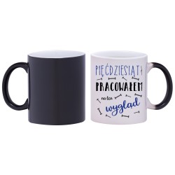 kubek magiczny na 50 urodziny prezent  w174