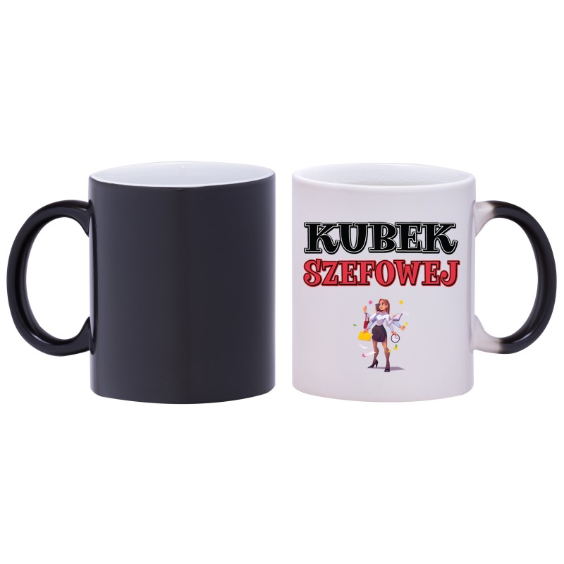 kubek magiczny dla najlepszej szefowej do pracy prezent w653 kubek magiczny dla najlepszej szefowej do pracy prezent w653