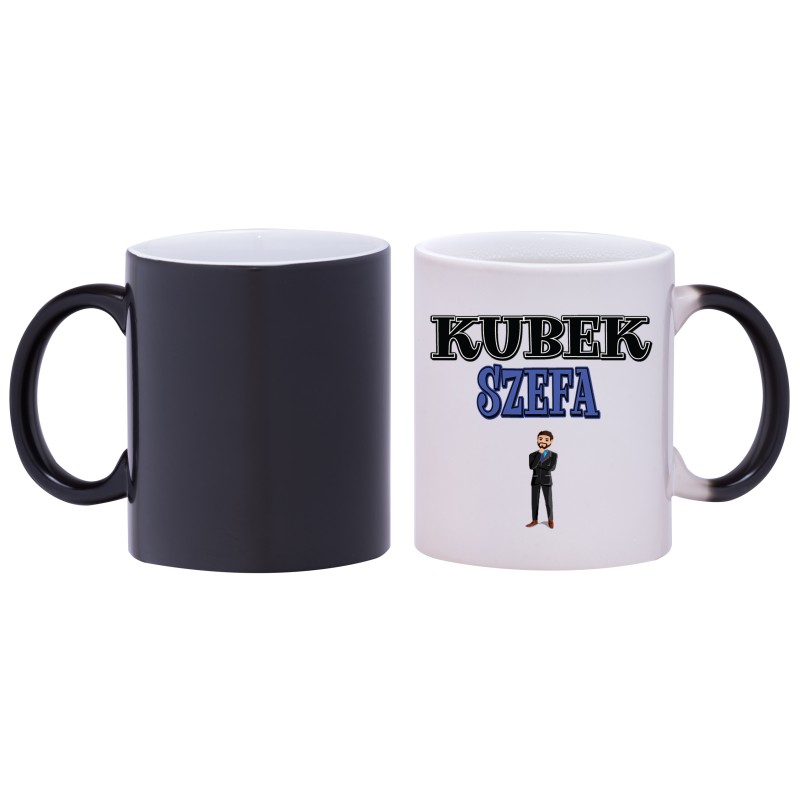 kubek magiczny dla najlepszego szefa do pracy prezent w654 kubek magiczny dla najlepszego szefa do pracy prezent w654