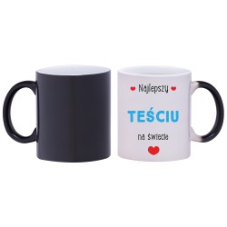 kubek magiczny najlepszy teść na świecie dla rodziny prezent w426