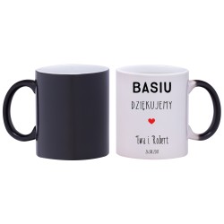 2x KUBEK MAGICZNY DLA ŚWIADKA PODZIĘKOWANIA ŚLUB ŚLUBNY W227228