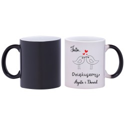 2x KUBEK MAGICZNY DLA RODZICÓW PODZIĘKOWANIA ŚLUB ŚLUBNY W239240