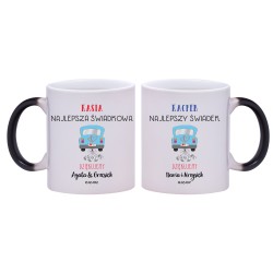 2x KUBEK MAGICZNY DLA ŚWIADKA PODZIĘKOWANIA ŚLUB ŚLUBNY W248249